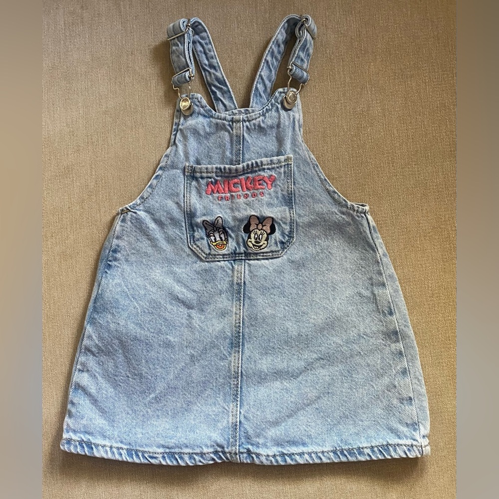 Zara Disney Denim Dress